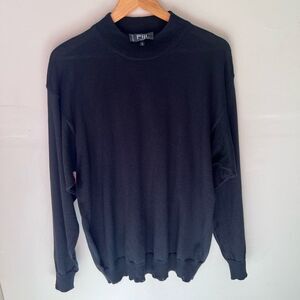Fiji Sweater Black woolblend 